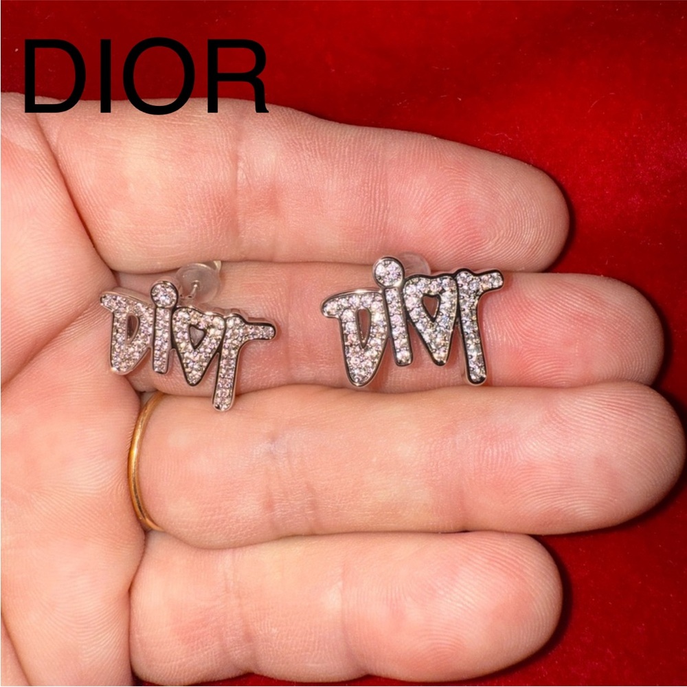 Dior Silver Earrings